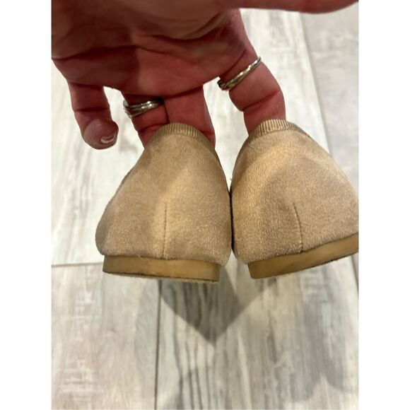 Y Not tan diamond flat slip on shoes size 7W - Picture 8 of 9